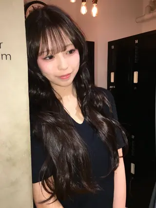 カラー 🪺透明感カラー/ 暖色/カエデ🪺のヘアスタイル