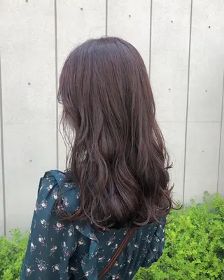 ロング カラー フレンチボブパーマ Yuukiのヘアスタイル