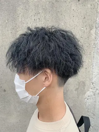 ショート 失敗しないパーマ 稲葉/草薙のヘアスタイル