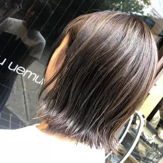 ミディアム カラー コレットヘアー 田中アヤノのヘアスタイル
