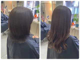 セミロング あやか 白髪ぼかしハイライトのその他イメージ