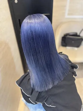 ミディアム カラー 🩶ブリーチ／カット ／大宮／あやね⛓🩶のヘアスタイル