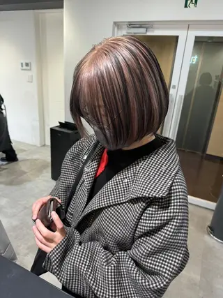 ショート カラー 盛れる艶髪カラー Harusa🎀のヘアスタイル