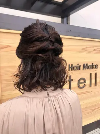 ヘアアレンジ 岩尾 志保のヘアスタイル