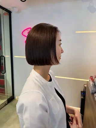 ショート カラー 似合わせ特化❤️ カット/パーマ/梅田のヘアスタイル