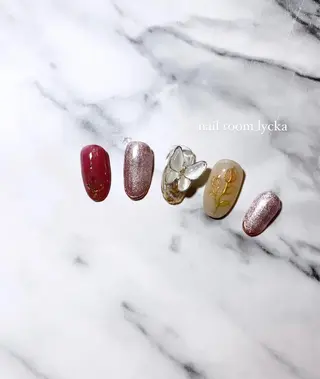 ネイル ネイルルームリッカ 𝐦𝐚𝐲𝐮のネイルデザイン