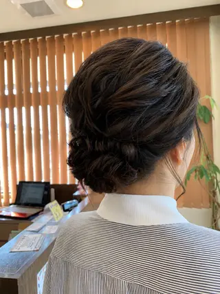 ヘアアレンジ 岡田 七海のヘアスタイル