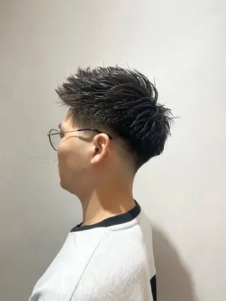ショート メンズ 竹内 康浩のヘアスタイル