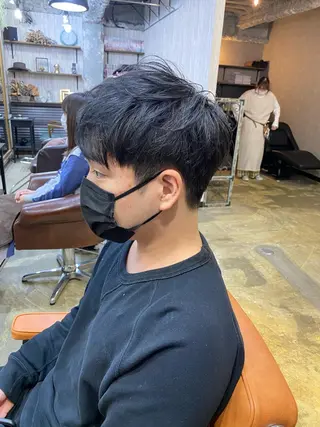 メンズ 勝河 怜楊のヘアスタイル