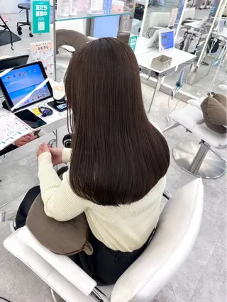 ロング カラー ダブルカラー/韓国風 🇰🇷RYUKIのヘアスタイル