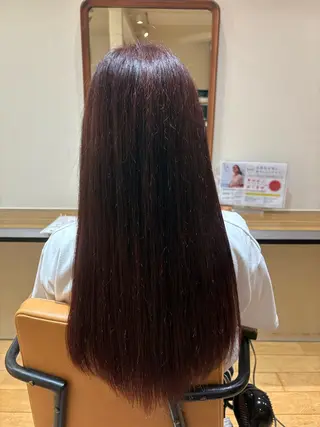 ロング おおはた　りゅう/ カラーのヘアスタイル