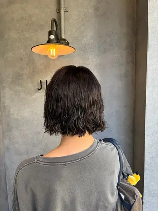 パーマ ケアブリーチ🥣 縮毛矯正Ryokoのヘアスタイル