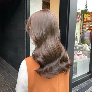 ロング カラー 山内 直英のヘアスタイル
