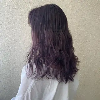 ロング kiyono ⭐︎ダブルカラーのヘアスタイル