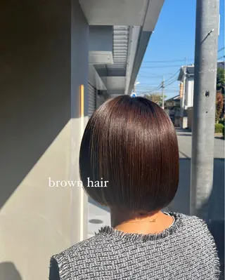 ショート カラー ひがし はるなのヘアスタイル