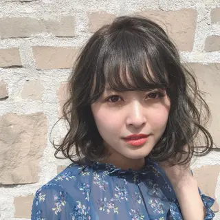 ミディアム ✨ブリーチマスター✨ オクヤマヨウスケのヘアスタイル