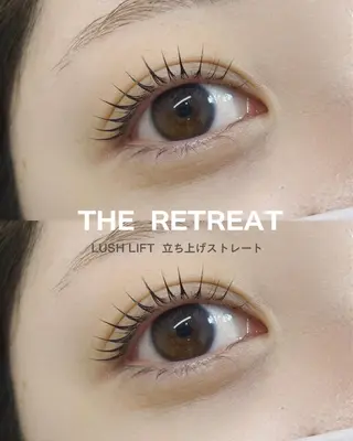 マツエク・マツパ RETREAT HITOMIのマツエク・マツパデザイン