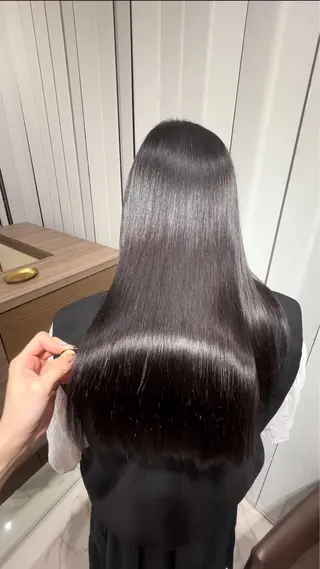 ロング カラー パーマ ブリーチモデル✂︎ カラー特化✨ひかり/のヘアスタイル