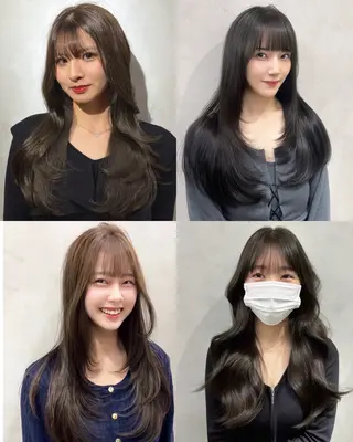 ロング カラー ヘアアレンジ 大宮/山口 竣也のヘアスタイル