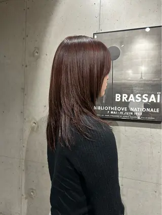 セミロング 鈴木 よつはのヘアスタイル