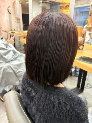 ミディアム シモイケ ルアのヘアスタイル