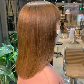ミディアム カラー マンツーマン×半個室 まちだきょうすけのヘアスタイル