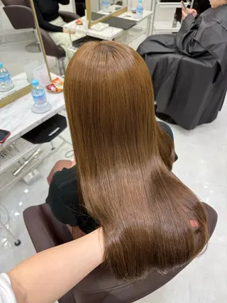 ロング カラー ヘアアレンジ 💗横浜美容室 💗HARUNAのヘアスタイル