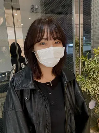 カラー サントス 芳美のヘアスタイル