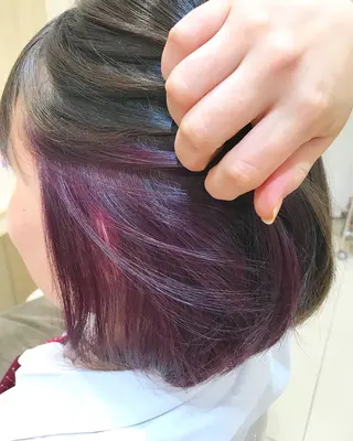 ショート カラー 髪質改善/茅ヶ崎 マツモト リョウのヘアスタイル