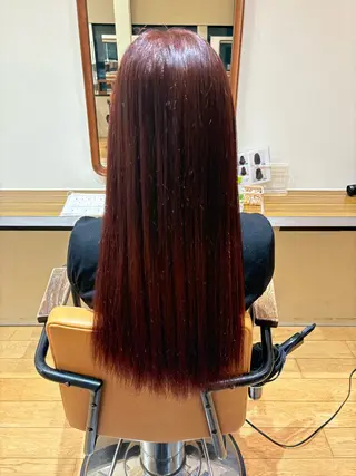 ロング おおはた　りゅう/ カラーのヘアスタイル