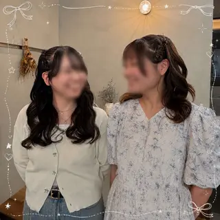 ヘアアレンジ 🌼花屋併設🌼 木下奈々望のヘアスタイル