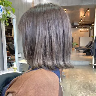 ミディアム カラー ヘアアレンジ 【ダメージレス施術】 【透明感】北村 拓也のヘアスタイル