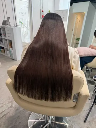 ロング カラー ヘアアレンジ 縮毛矯正 髪質改善寺坂雄飛💐のヘアスタイル