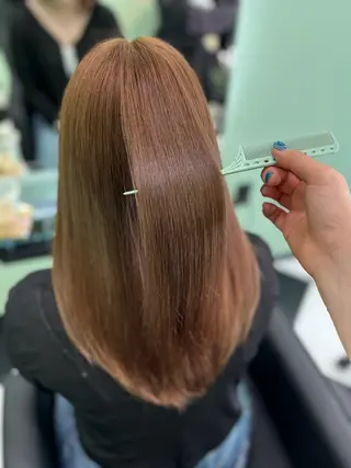 カラー 🐮えんどう よしえ🐮のヘアスタイル