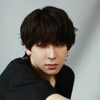 ミディアム カラー メンズ 韓国ヘアADOR HARUKIのヘアスタイル