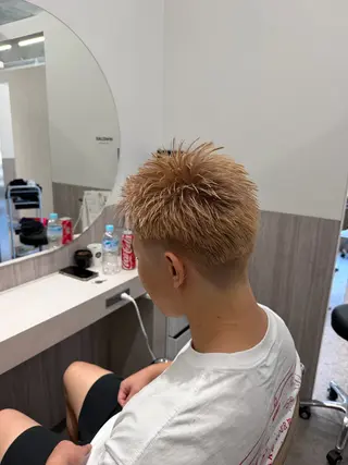 カラー メンズ 個室サロンKAITO メンズ特化美容師のヘアスタイル