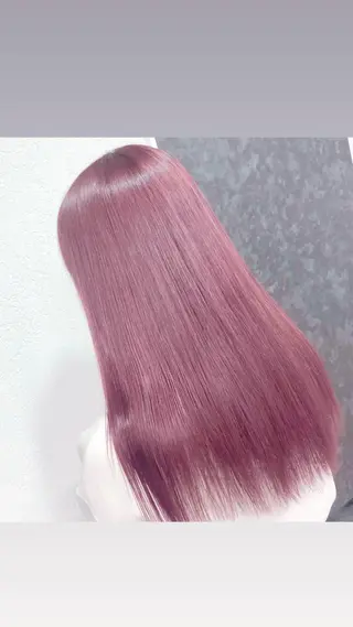 ミディアム ブリーチ/髪質改善 店長　板垣智大のヘアスタイル