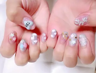 ネイル 大分市推し活ネイル 🎀ライブ・現場前にのネイルデザイン