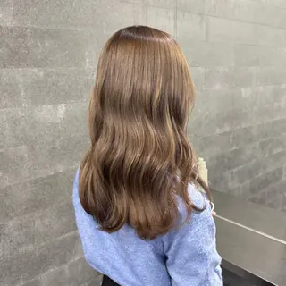ロング カラー 透明感カラー🤍/ 韓国ヘア🎀めいのヘアスタイル
