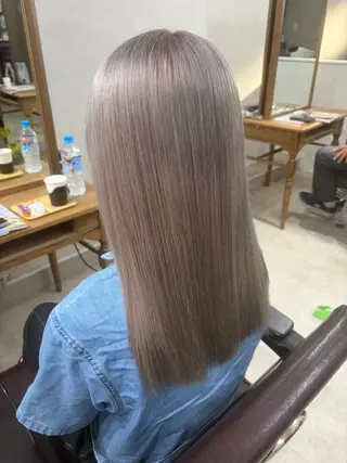 ロング ✨ブリーチ無しWカラ ー・メンズ✨佐藤秀太のヘアスタイル