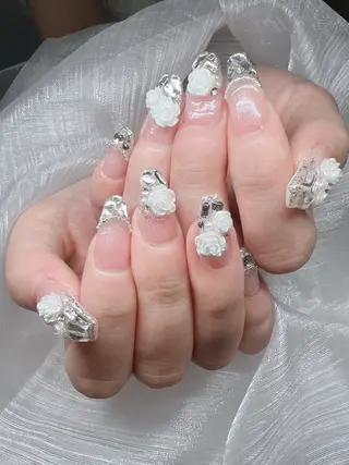 ネイル Lee Nails チップ長さだし専門店のネイルデザイン