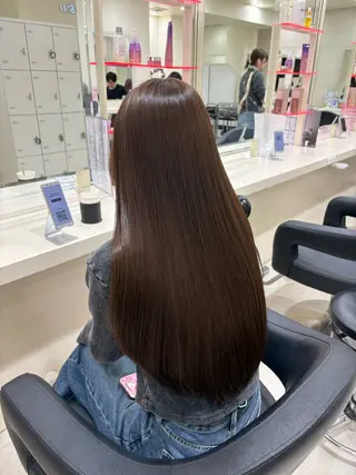 カラー 🌿‬透明感ベージュ 🫧ひなの🧸のヘアスタイル