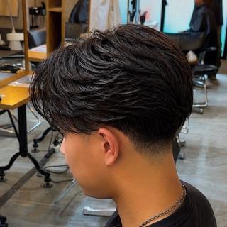 メンズ マッシュ/ショート/ 町田メンズサロンのヘアスタイル