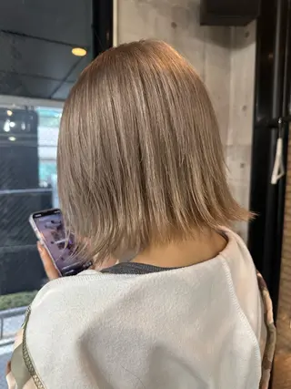 ミディアム 剣太郎カットモデル 10㎝カット募集中のヘアスタイル