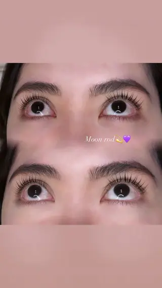 マツエク・マツパ Tetyna川越 mokaのマツエク・マツパデザイン