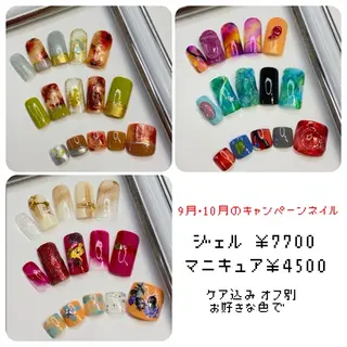 ネイル ネイリスト aicoのネイルデザイン