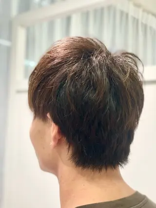 ショート カラー メンズ Eleanor川崎 桑原淳光のヘアスタイル