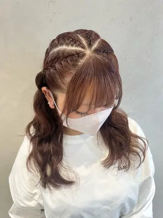 ヘアアレンジ LuLu/艶カラー ★seana☆のヘアスタイル