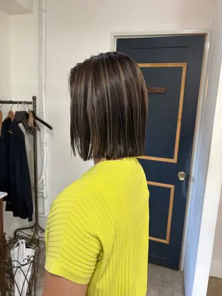 ミディアム カラー takada kohのヘアスタイル