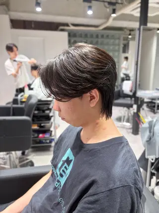 メンズ ✅曲がる縮毛矯正・ メンズ縮毛/森隆之介のヘアスタイル